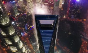 上海之上-航拍视频素材下载