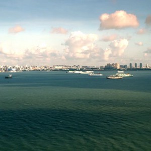 海口4K航拍高清视频素材-旅游风景延时摄影