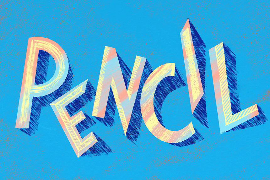 Procreate笔刷-铅笔蜡笔墨水可爱风格漫画创作Procreate笔刷素材 笔刷资源 第4张
