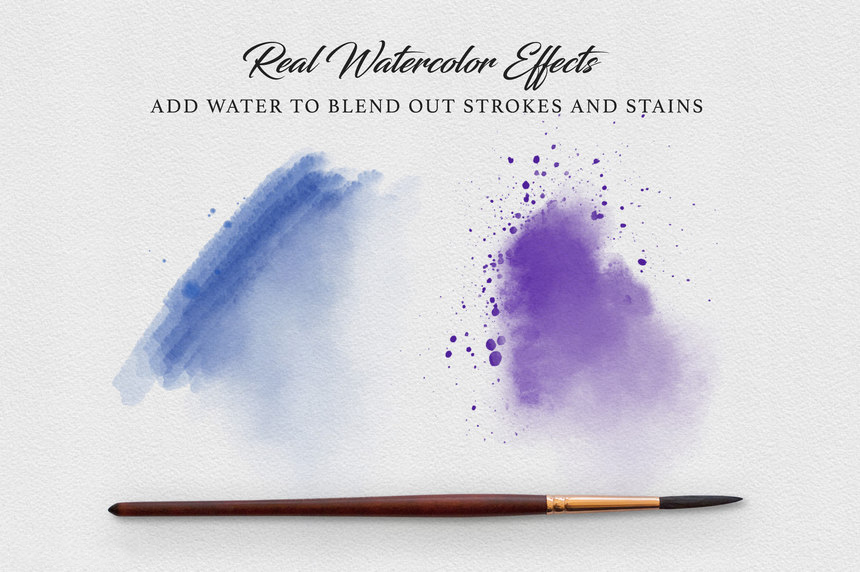 procreate笔刷-逼真自然水彩鹦鹉纹理笔刷素材 笔刷资源 第4张