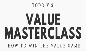 RSD托德《价值大师班》Value Masterclass，这套课，告诉你价值是什么以及如何赢得价值游戏