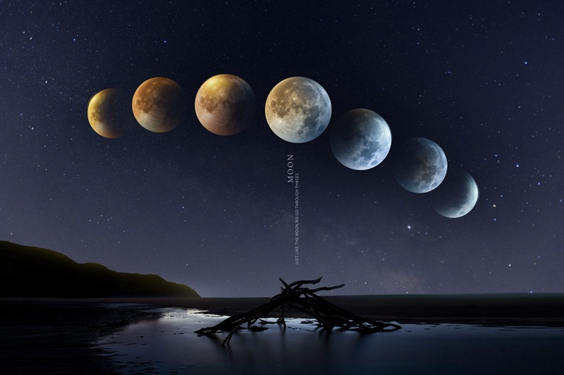 中秋节赏月月亮中国传统节日海报PSD模板 图片素材 第11张