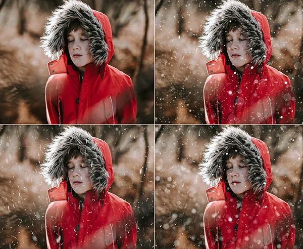 背景素材-20款逼真的下雪效果的叠加图片和ps动作素材 图片素材 第2张