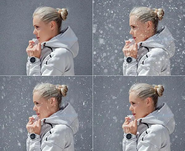 背景素材-20款逼真的下雪效果的叠加图片和ps动作素材 图片素材 第5张