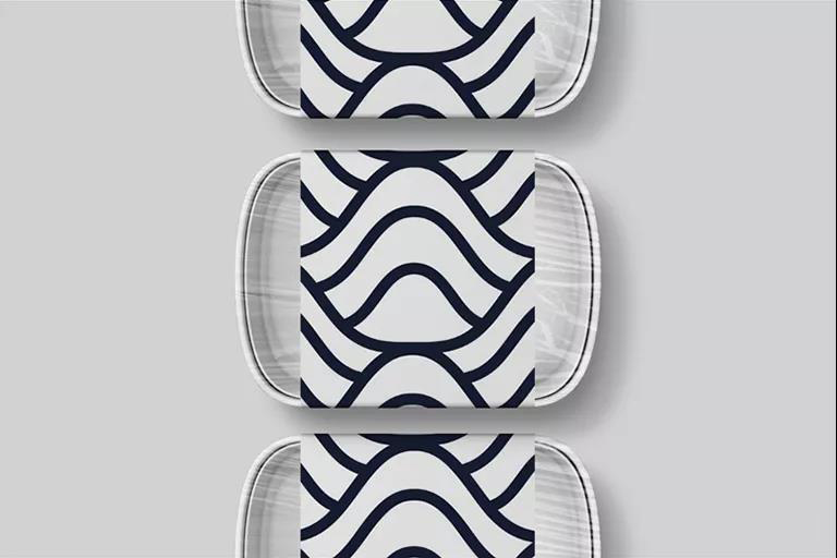 日系风格餐厅餐饮提案展示LOGO智能贴图效果样机模板 图片素材 第10张