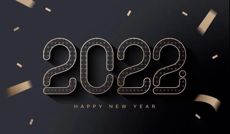 2022新年创意虎年字体海报PSD模板 图片素材 第5张