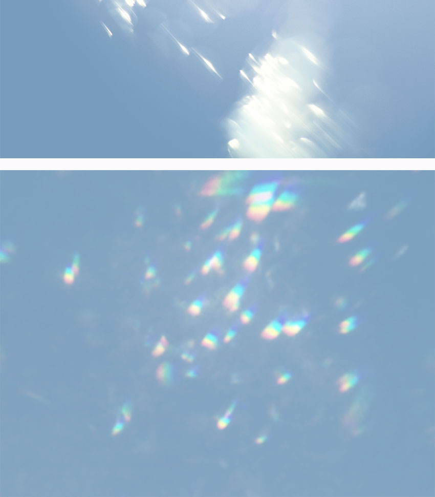 梦幻虹彩水晶光影镜头彩色光斑PS素材 图片素材 第13张