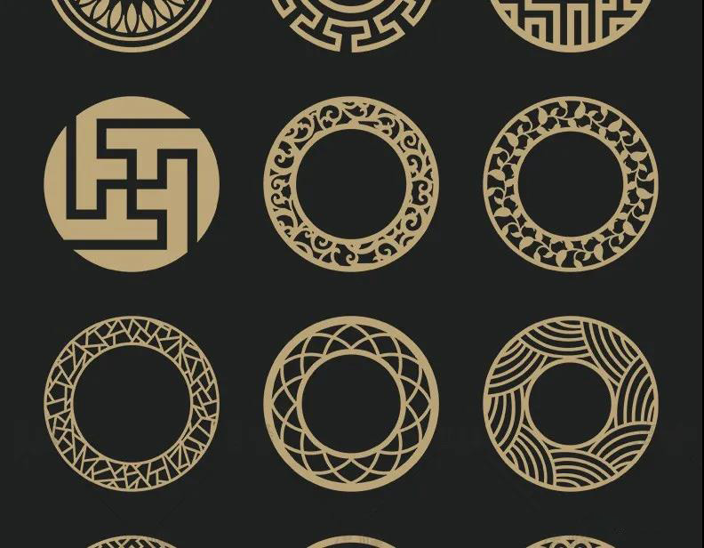 中式古典纹样免抠传统png装饰花纹EPS素材 图片素材 第20张