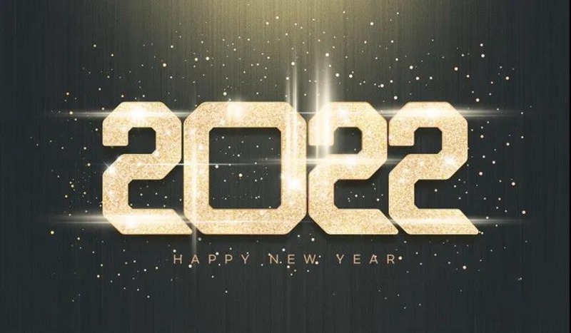 2022新年创意虎年字体海报PSD模板 图片素材 第9张