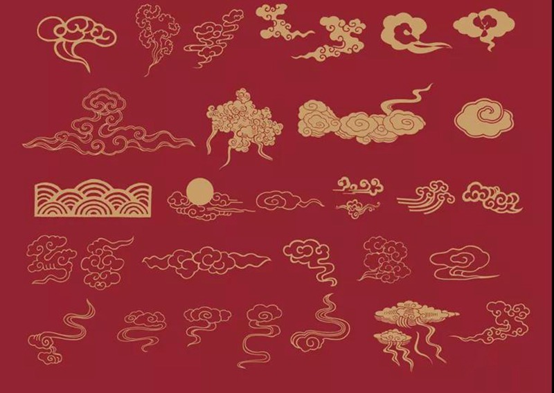 中式传统祥云中国风古典水纹吉祥图案AI+PNG格式素材 图片素材 第4张