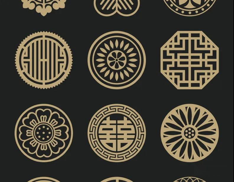 中式古典纹样免抠传统png装饰花纹EPS素材 图片素材 第16张