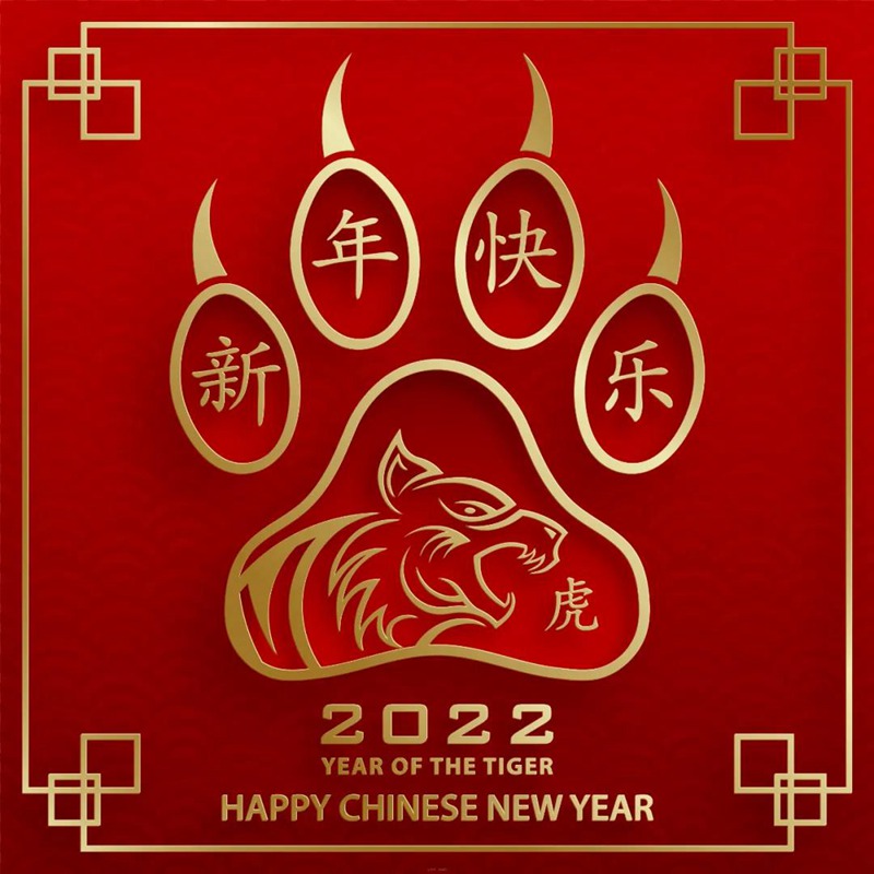 2022虎年新年设计素材合集 图片素材 第31张
