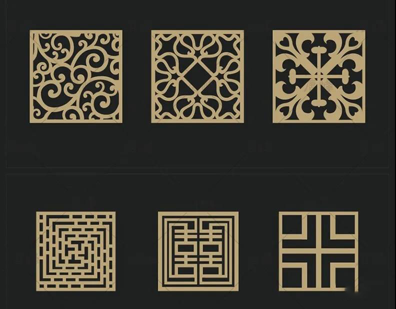 中式古典纹样免抠传统png装饰花纹EPS素材 图片素材 第34张