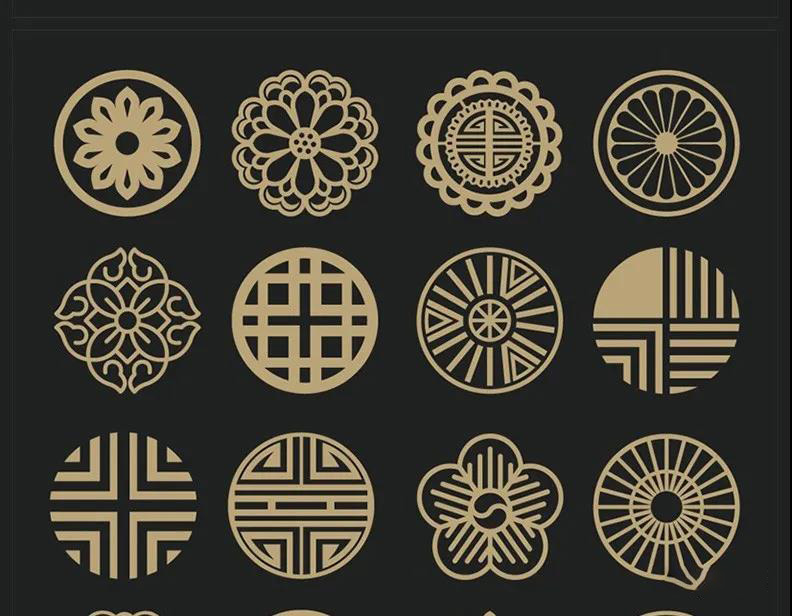 中式古典纹样免抠传统png装饰花纹EPS素材 图片素材 第5张