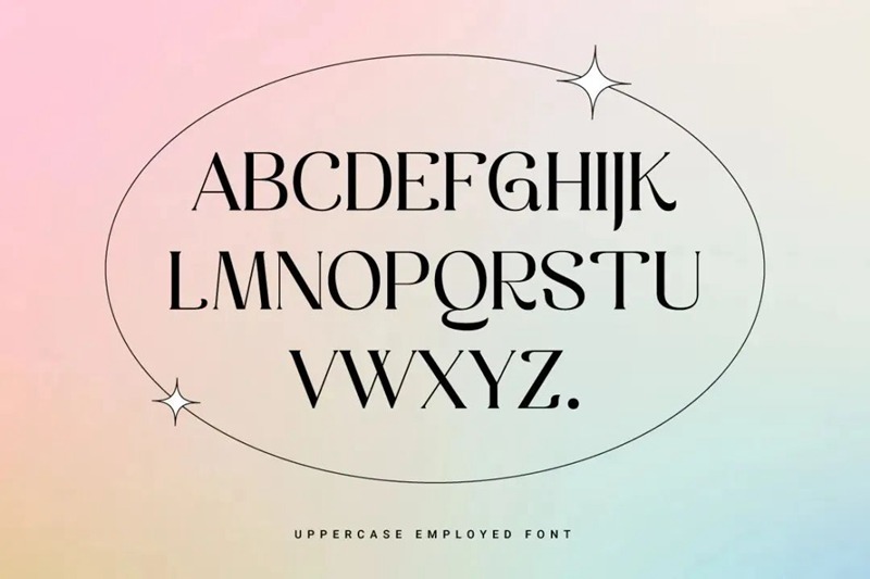 英文字体-最新整理150款潮流优雅英文字体合集 设计素材 第20张