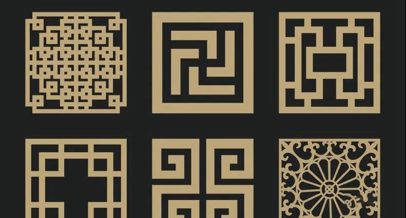 中式古典纹样免抠传统png装饰花纹EPS素材 图片素材 第43张