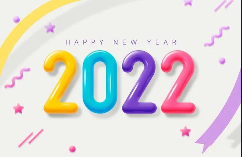 2022新年创意虎年字体海报PSD模板 图片素材 第2张