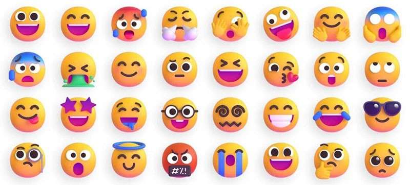 1500+微软开源3D表情Emoji 图标素材 第1张