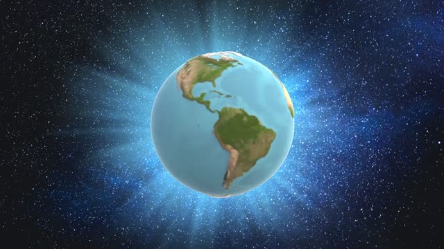 地球行星太空地球星球空间蓝色视频素材 短视频素材 第1张