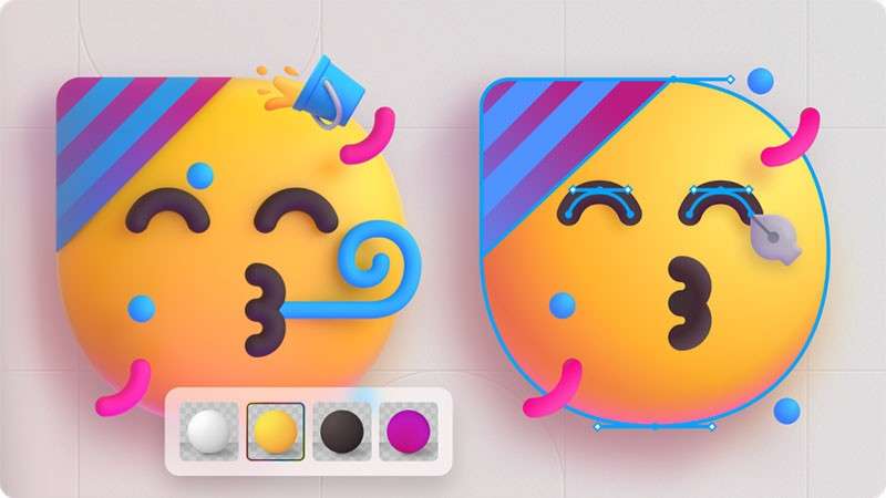 1500+微软开源3D表情Emoji 图标素材 第5张
