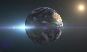 太空环球科学星球地球太空星球视频素材