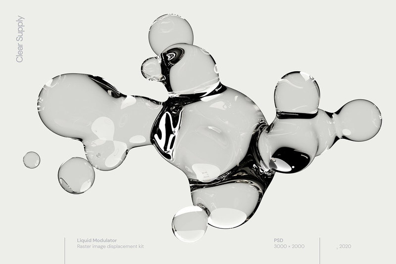 PNG素材-液态水滴动态特效平面设计PNG素材 图片素材 第5张