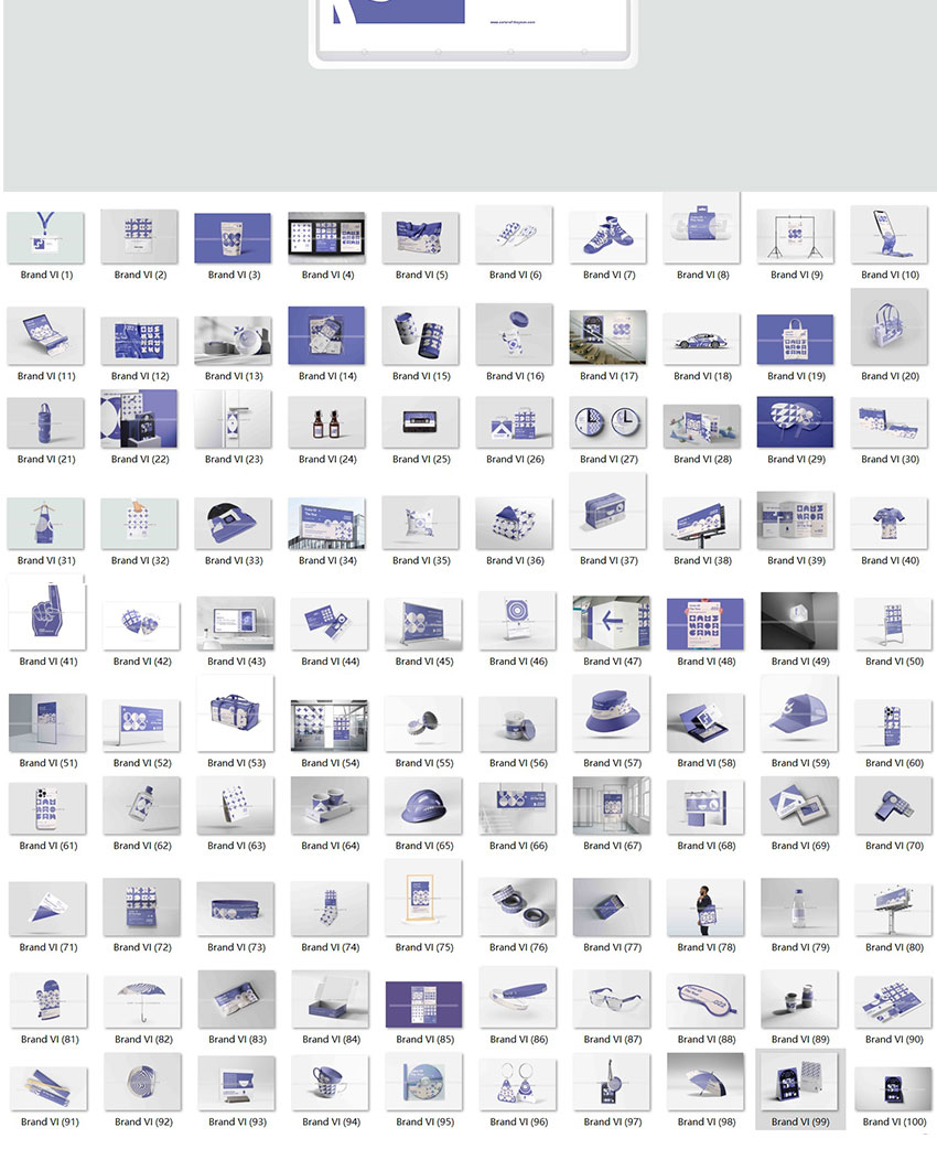 样机模板-最新100款公司办公品牌文创PSD样机模板 图片素材 第11张
