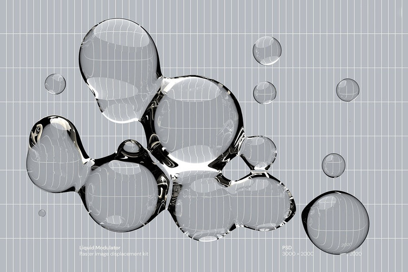 PNG素材-液态水滴动态特效平面设计PNG素材 图片素材 第7张