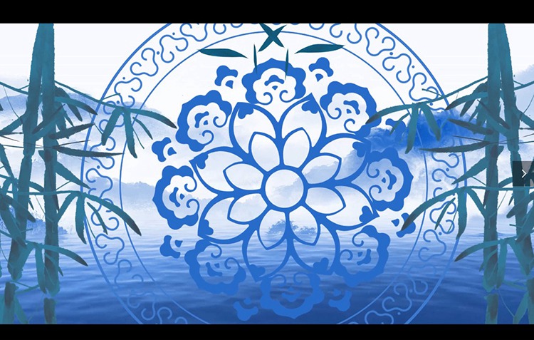 20款4K青花瓷中国风水墨古典民族舞蹈 旗袍走秀LED大屏幕背景视频素材 设计素材 第10张