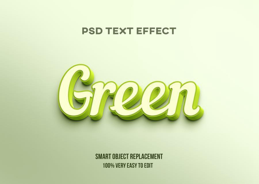 PSD模板-3D立体Logo标题特效文字PS样机模板 图片素材 第15张