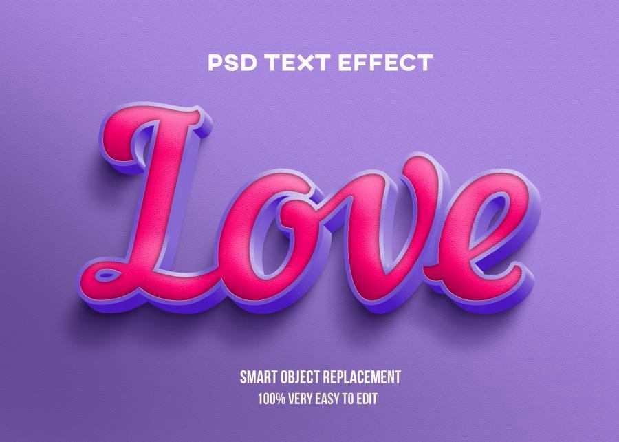 PSD模板-3D立体Logo标题特效文字PS样机模板 图片素材 第22张