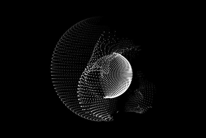 PNG素材-100款3D立体抽象点阵线条球形矢量背景图素材 图片素材 第7张
