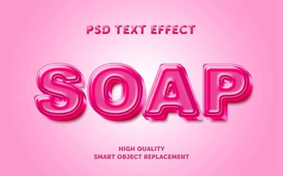 PSD模板-3D立体Logo标题特效文字PS样机模板 图片素材 第45张