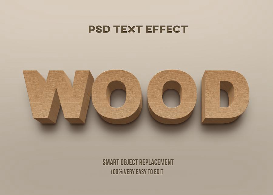 PSD模板-3D立体Logo标题特效文字PS样机模板 图片素材 第58张