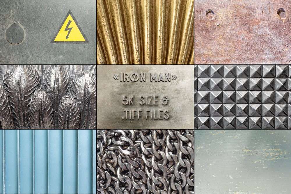 100种高清金属钢铁材质图片素材 图片素材 第4张