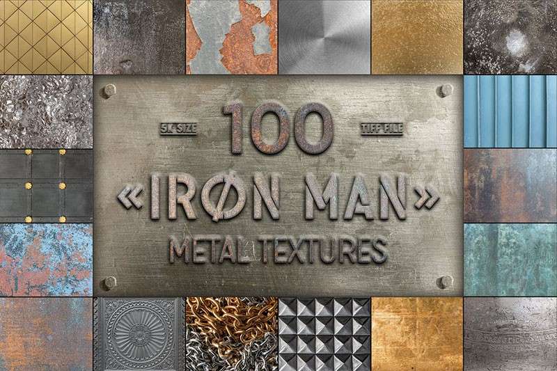100种高清金属钢铁材质图片素材 图片素材 第1张