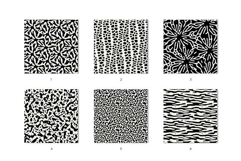 6种斑点波纹印花图案，AI源文件 图片素材 第4张