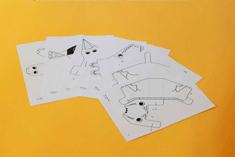 DIY折纸玩具设计模板PDF 样机素材 第4张