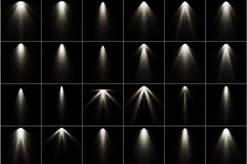 100个灯光效果叠加背景图素材JPG 图片素材 第5张