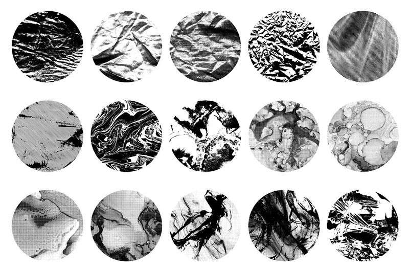 50个故障艺术纹理背景图案，AI PNG TIF格式 图片素材 第3张