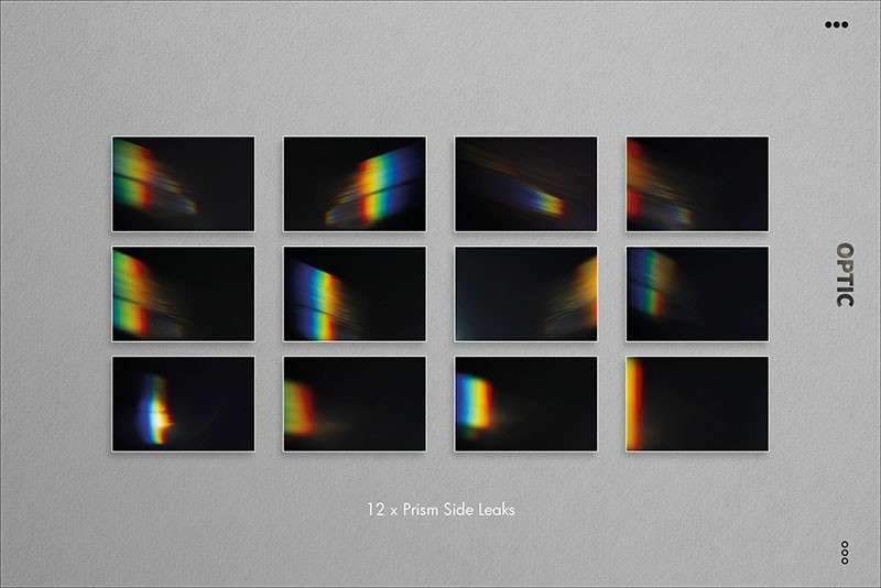 76张棱镜彩虹漏光叠加图片JPG 图片素材 第12张