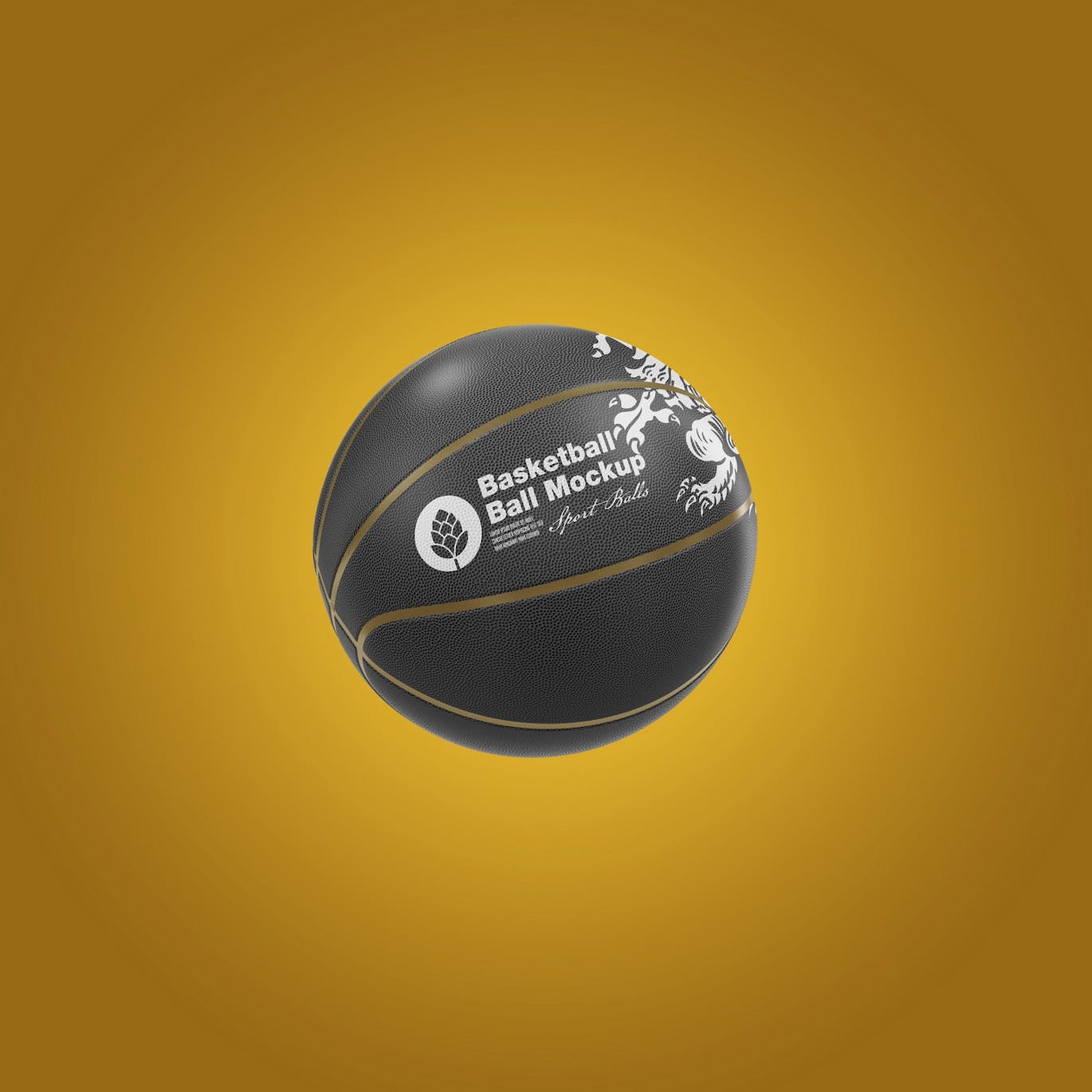 篮球运动品牌设计样机 Basketball Ball Mockup 样机素材 第10张