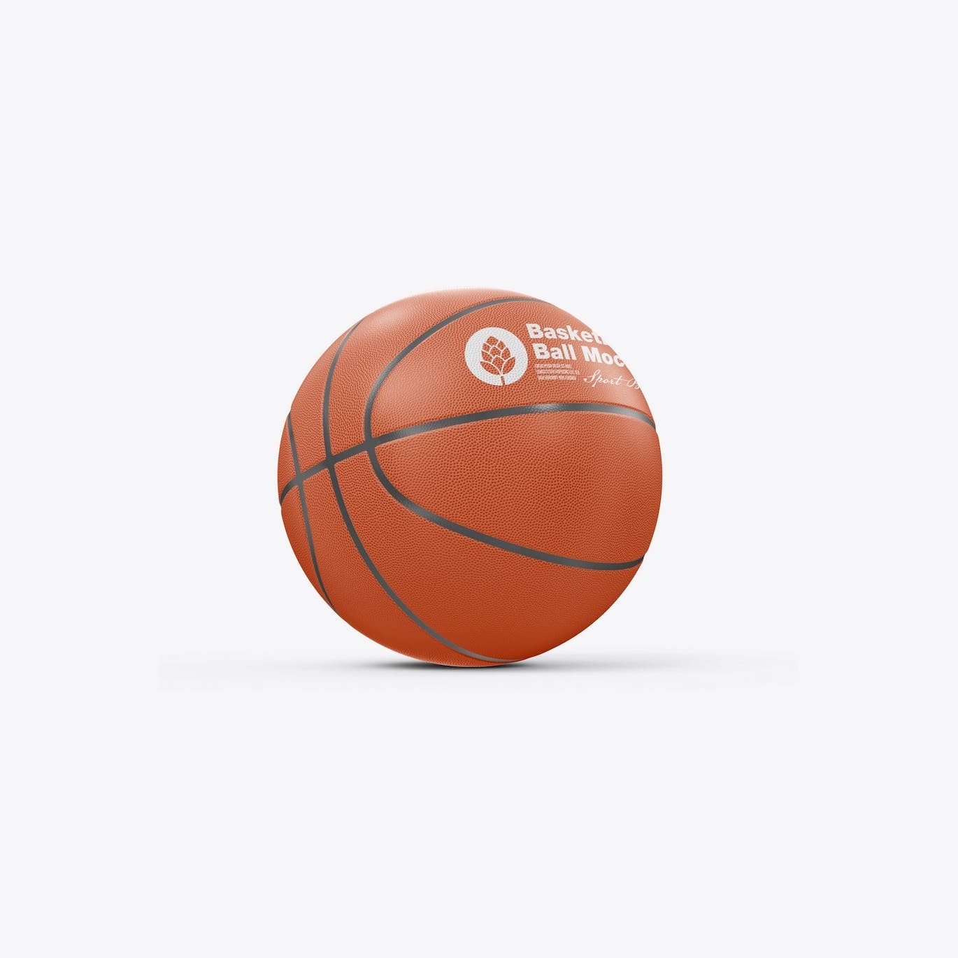 篮球运动品牌设计样机 Basketball Ball Mockup 样机素材 第13张