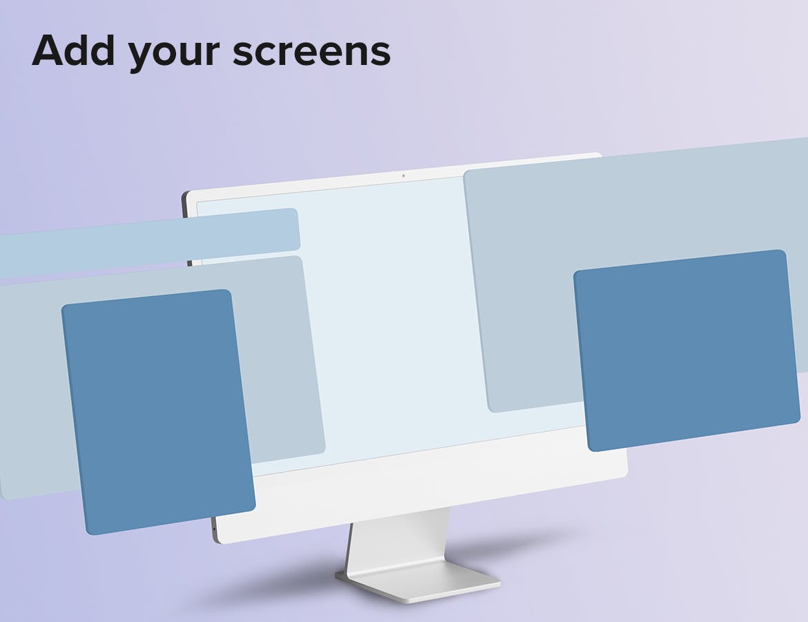 等距网站屏幕UI样机 Isometric Website Screen Mockup 样机素材 第2张