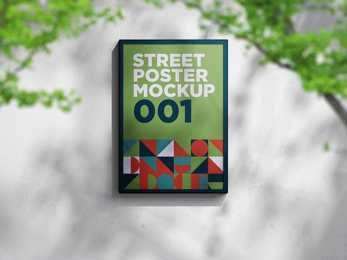 街道框架海报样机模板v1 Street Poster Mockup 001 样机素材 第3张