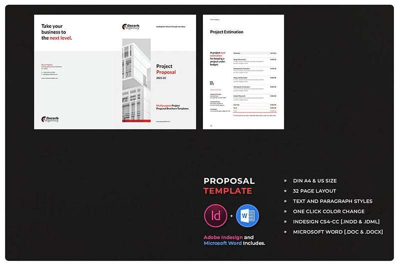 房产企业画册InDesign设计模板 样机素材 第5张