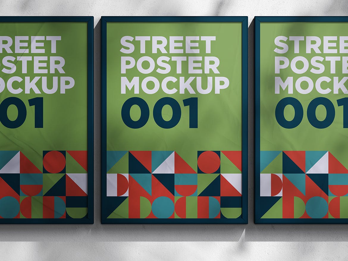 街道框架海报样机模板v1 Street Poster Mockup 001 样机素材 第6张
