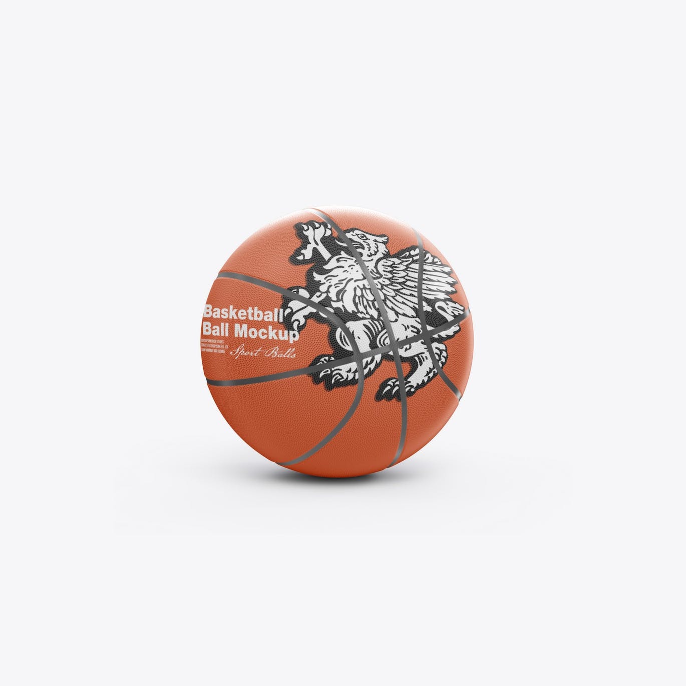 篮球运动品牌设计样机 Basketball Ball Mockup 样机素材 第2张