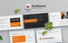 品牌手册企业业务Powerpoint模板 Guidance – Brand Manual Powerpoint Template