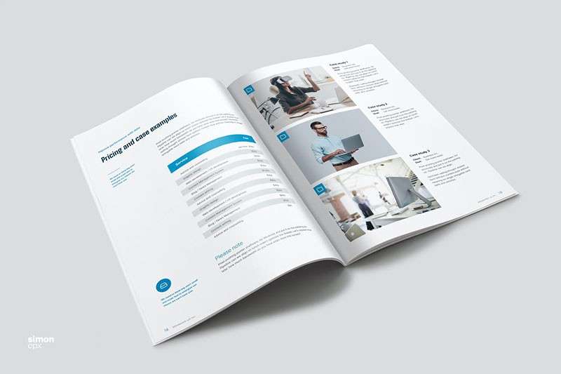 电子商务画册InDesign设计模板 样机素材 第4张